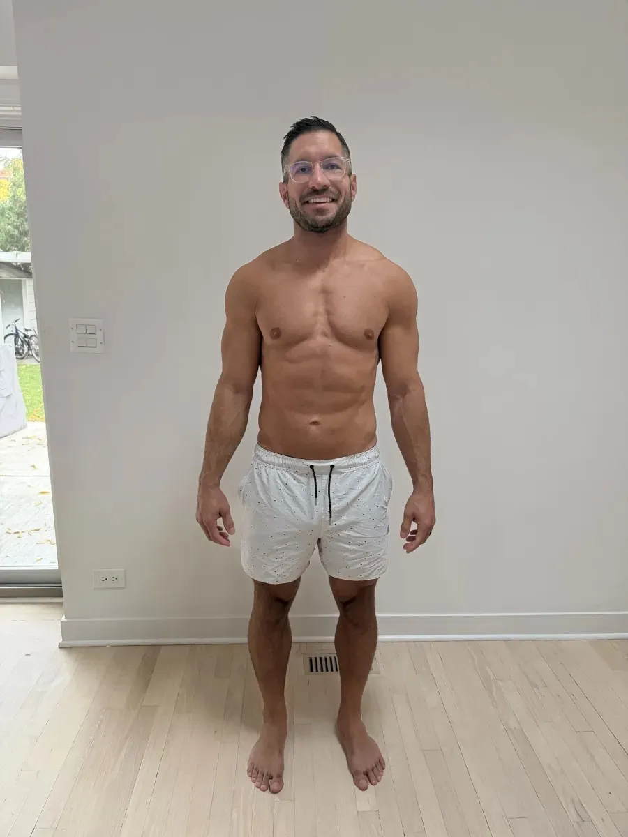 Later phase front view