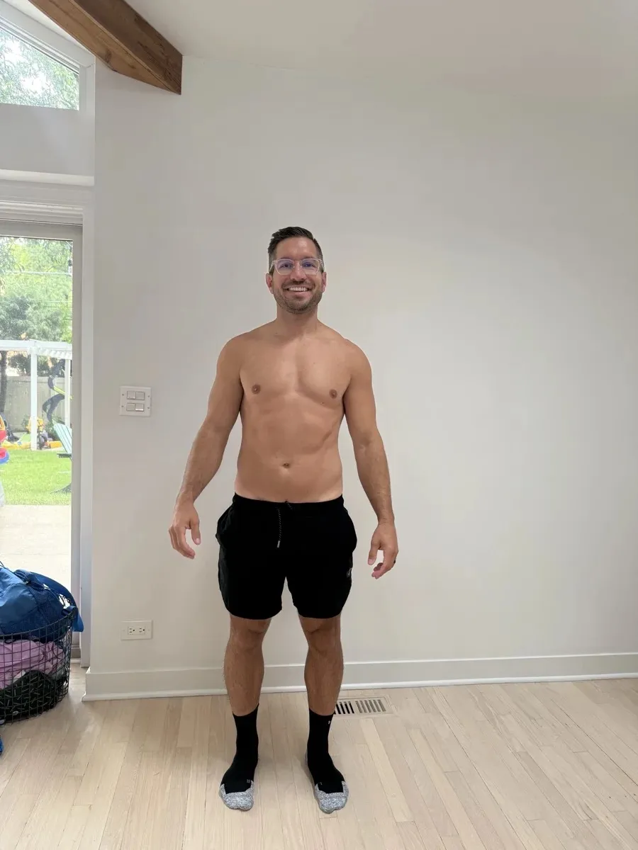 Earlier phase front view