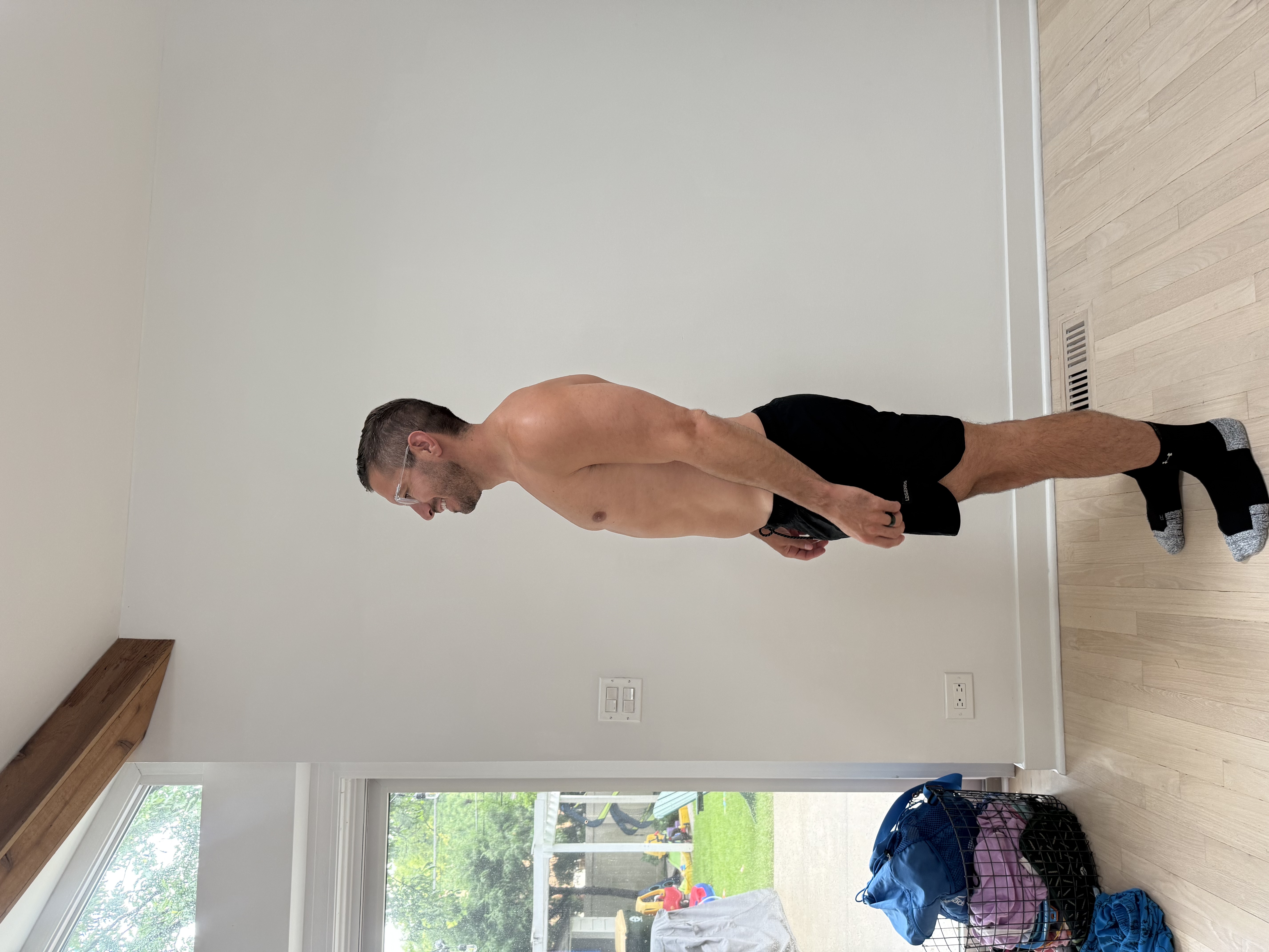 Earlier phase side view